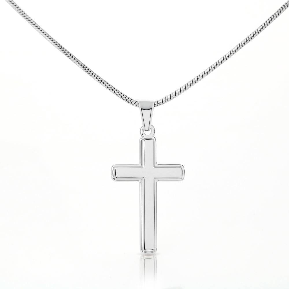 FC - Personalized Cross Snake Chain