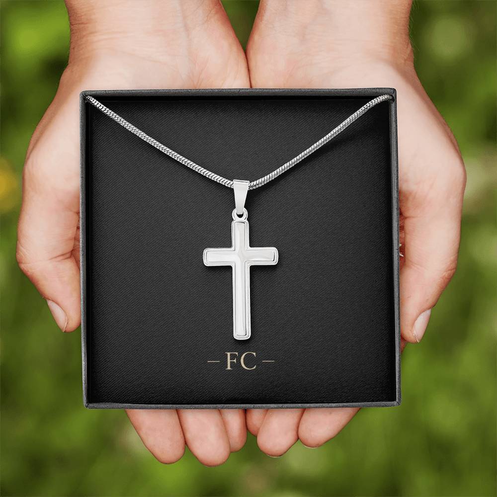 FC - Personalized Cross Snake Chain