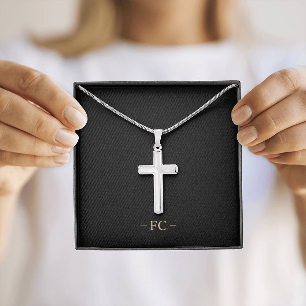 FC - Personalized Cross Snake Chain