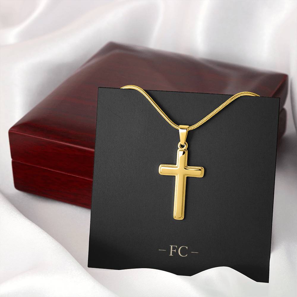 FC - Personalized Cross Snake Chain