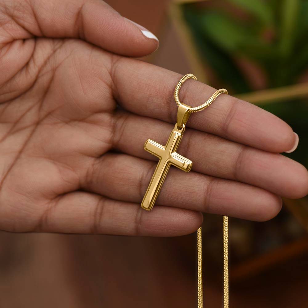 FC - Personalized Cross Snake Chain