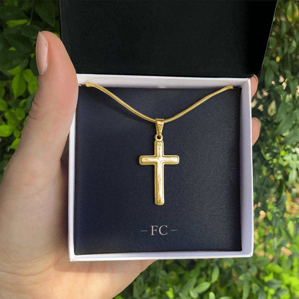 FC - Personalized Cross Snake Chain