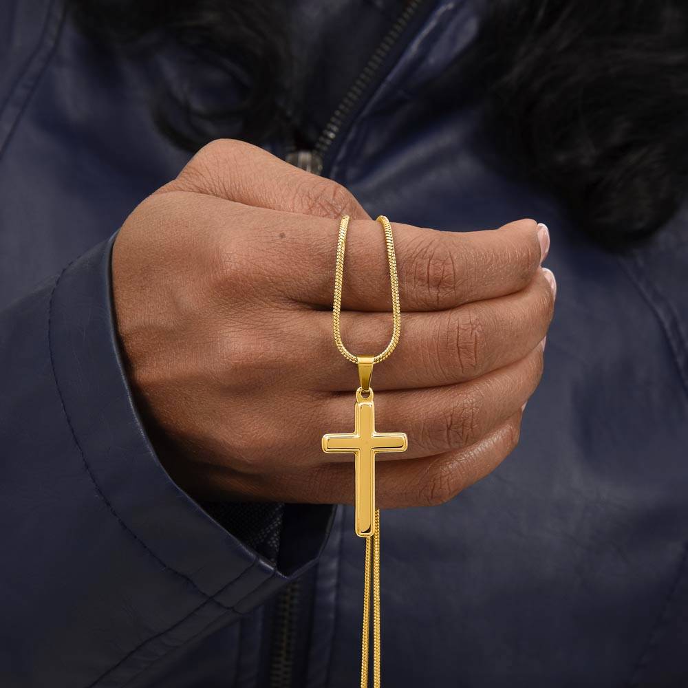 FC - Personalized Cross Snake Chain