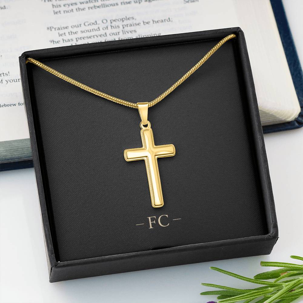 FC - Personalized Cross Snake Chain