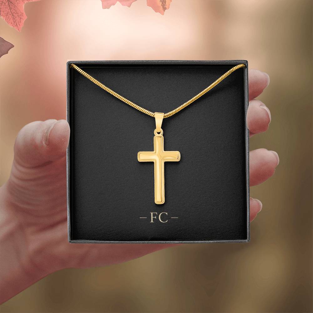 FC - Personalized Cross Snake Chain