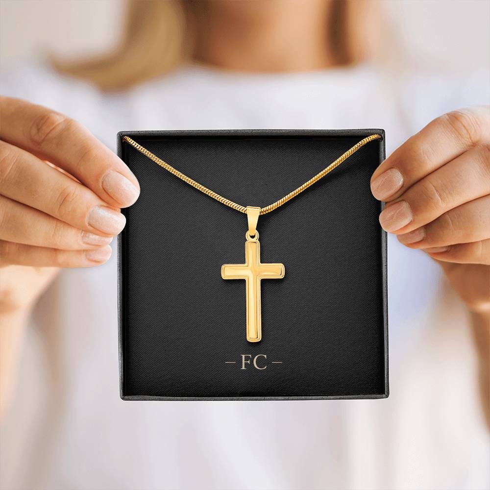 FC - Personalized Cross Snake Chain