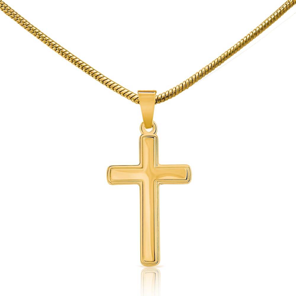FC - Personalized Cross Snake Chain