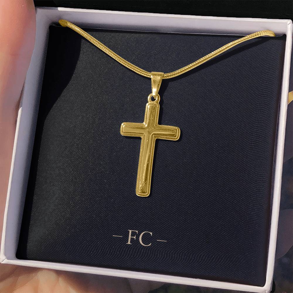 FC - Personalized Cross Snake Chain