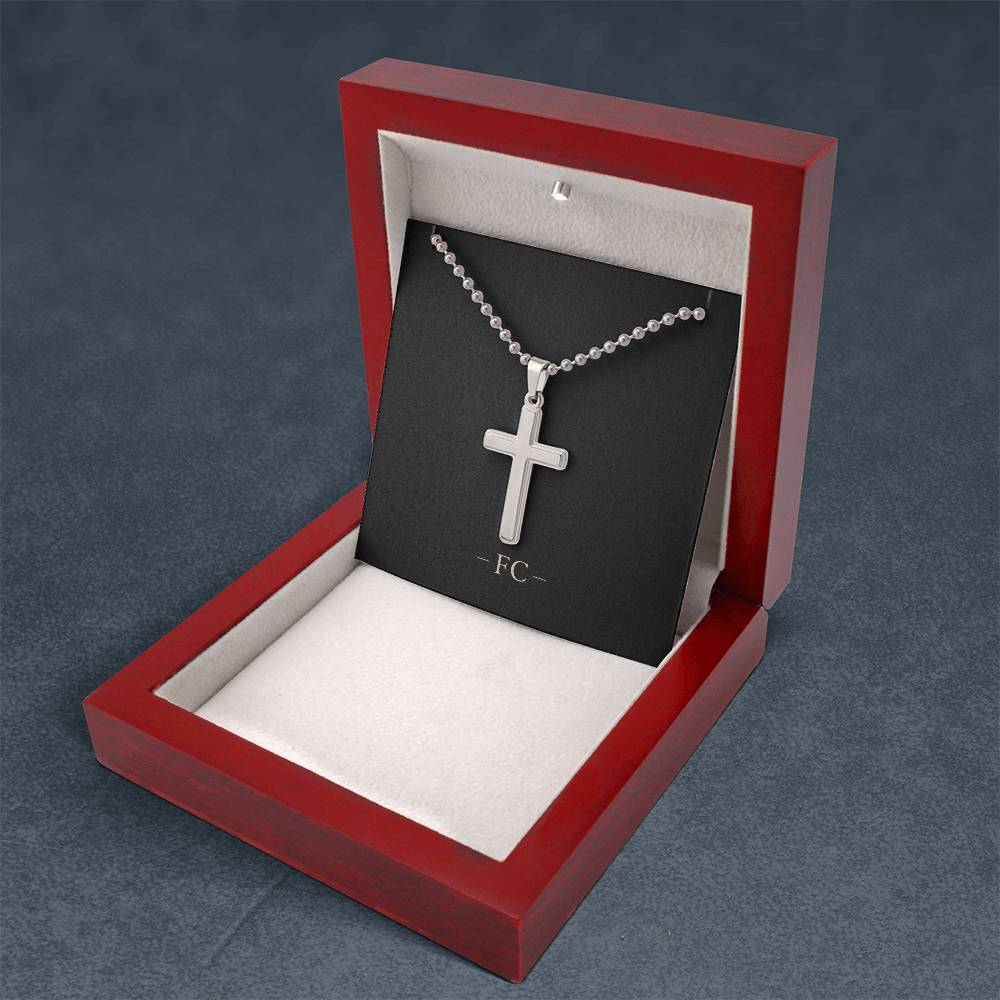 FC - Personalized Cross Ball Chain