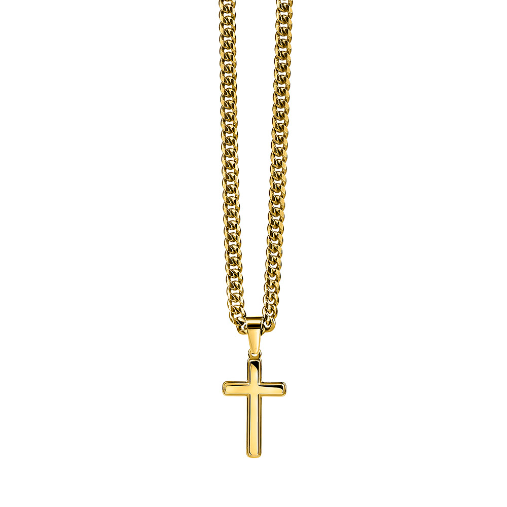 FC - Personalized Cross Cuban Link Chain